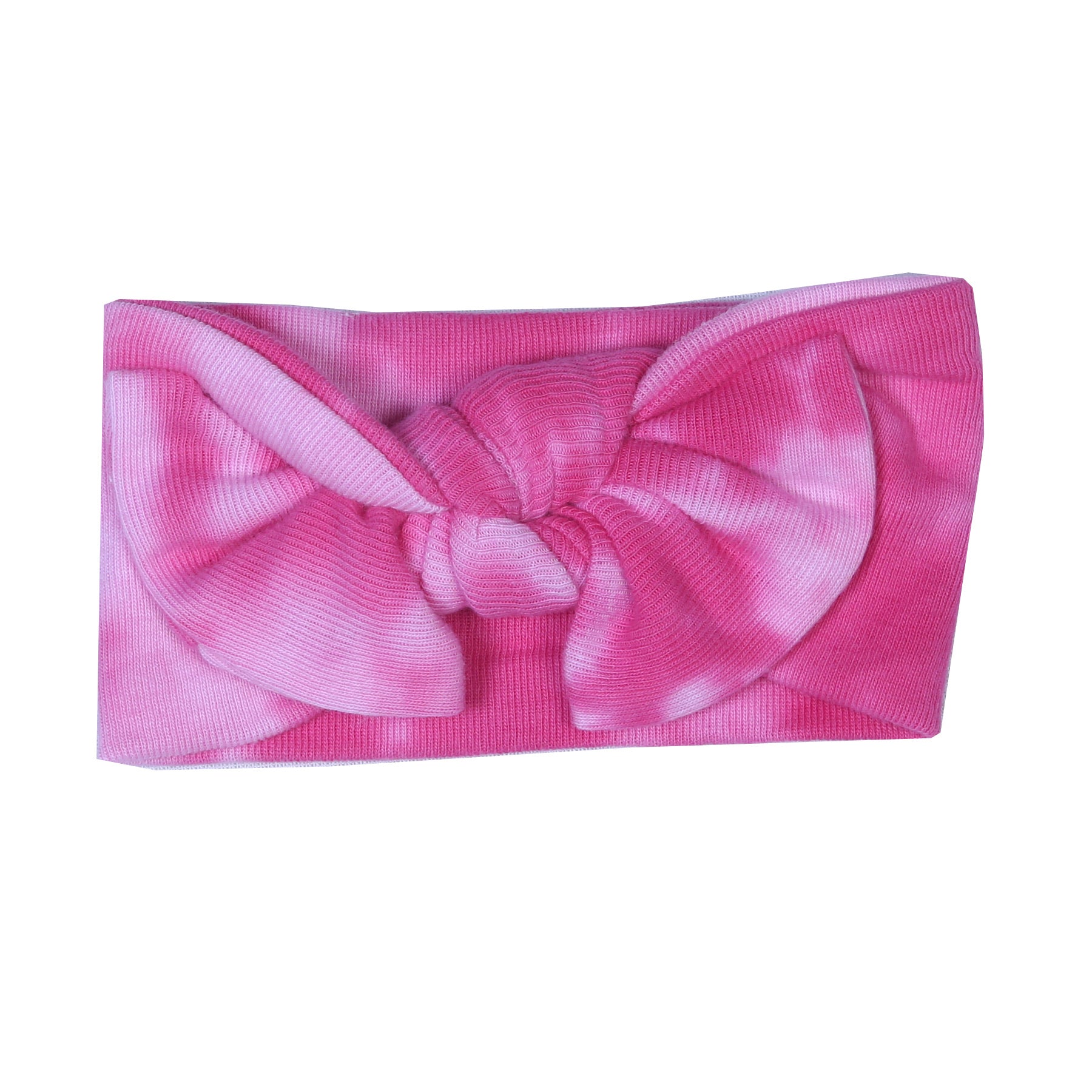 Baby Headband - Tie Dye Bubblegum Crush