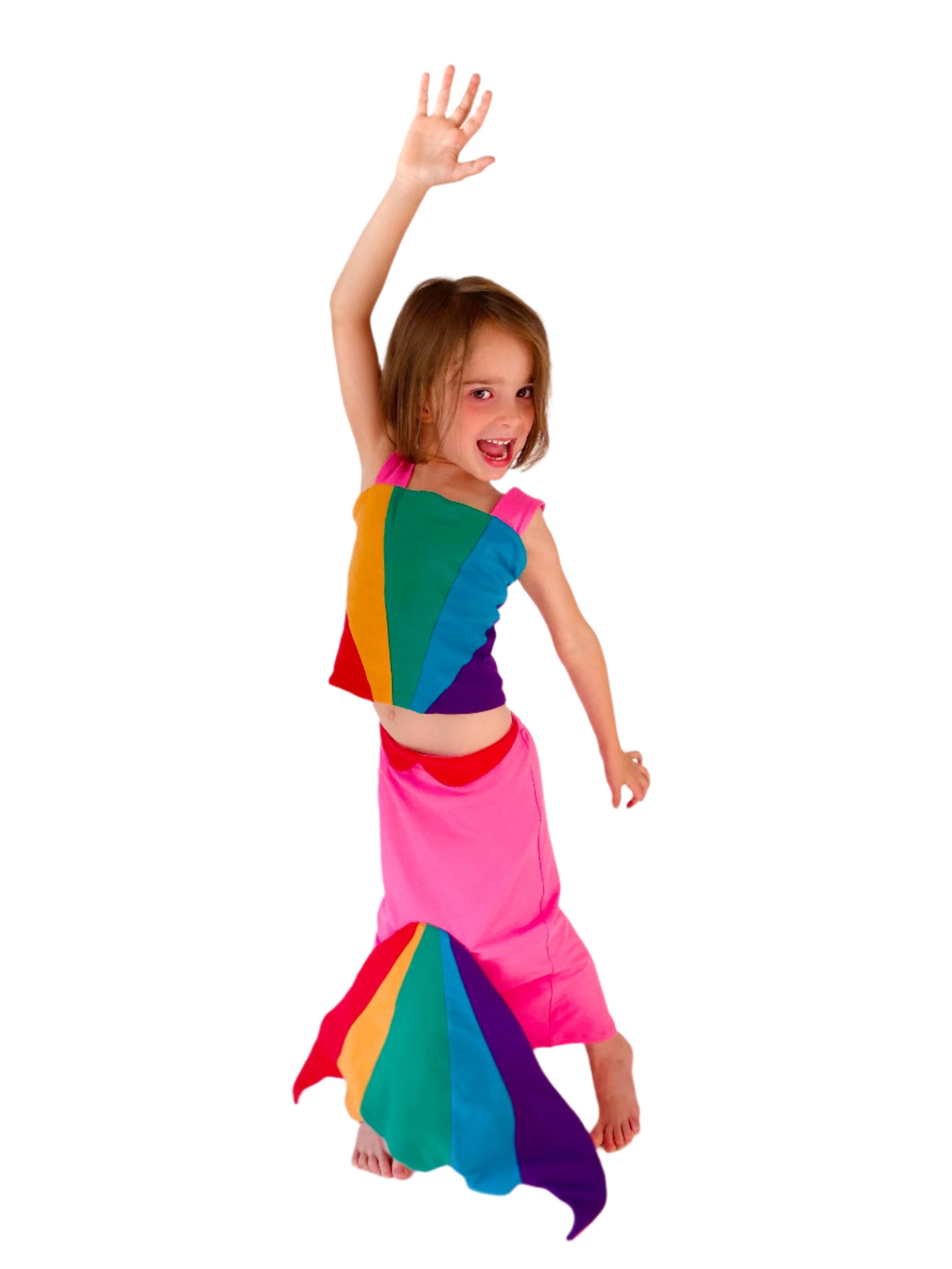 Rainbow Mermaid Costume