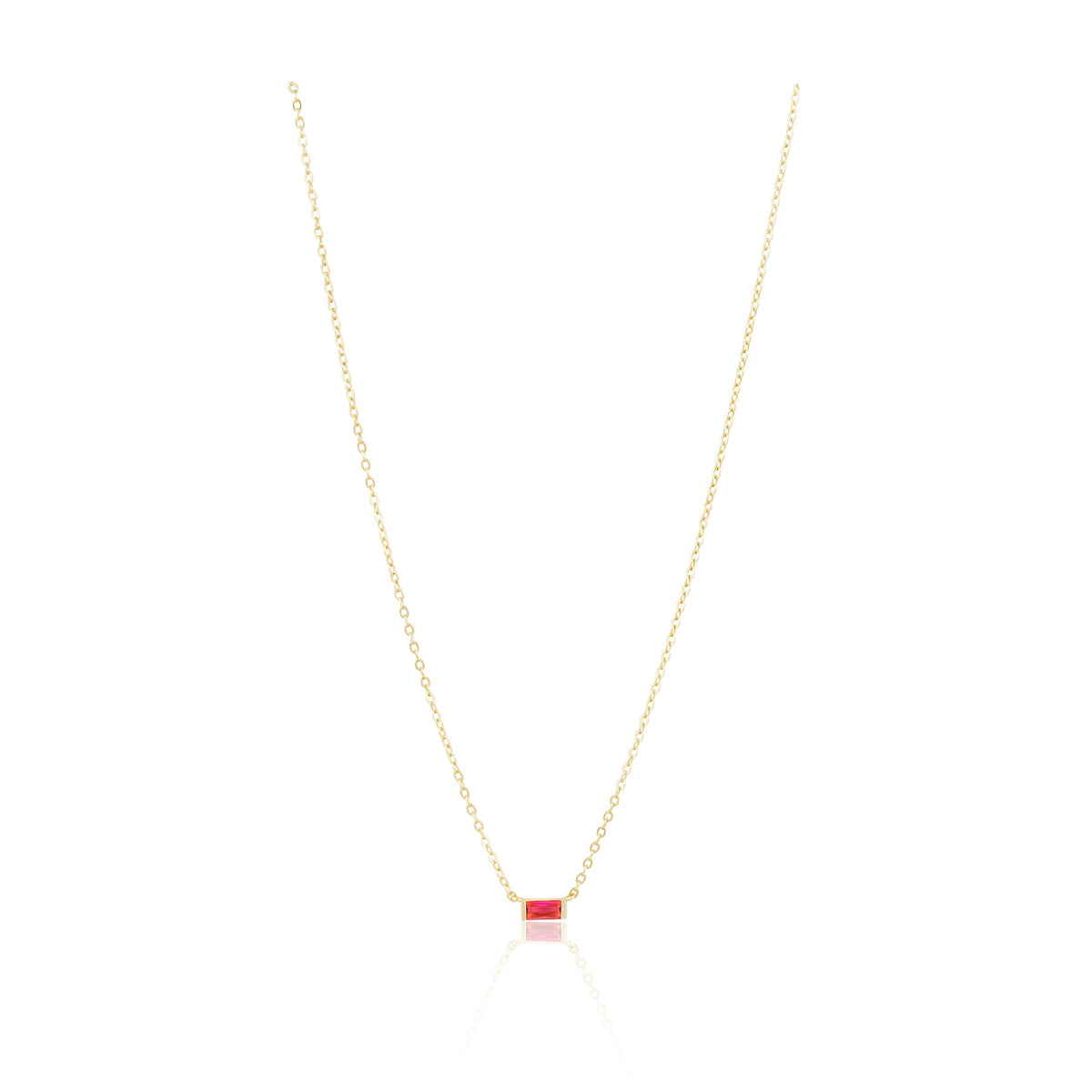 Willow Necklace-red