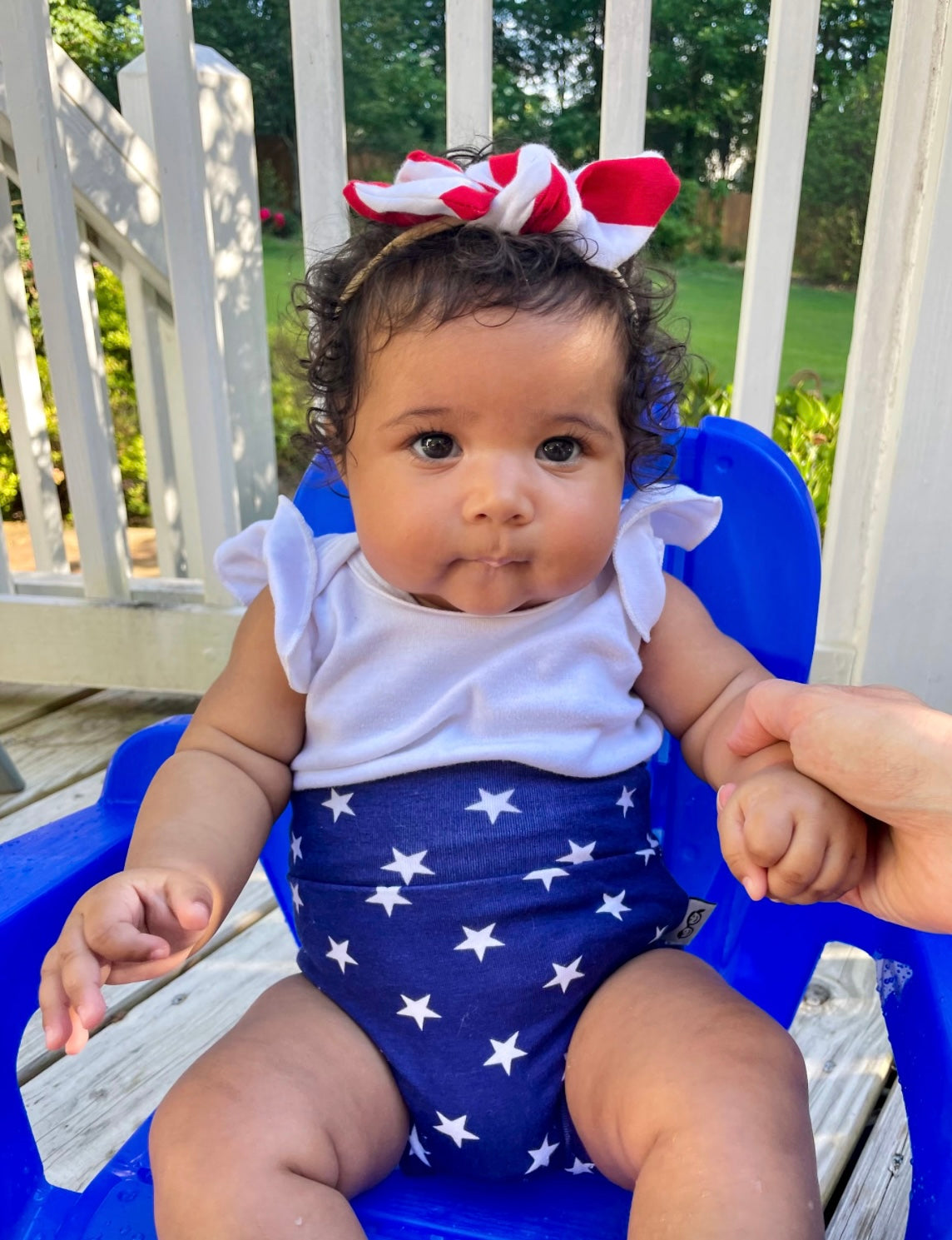 Red/white Stripe Headbands