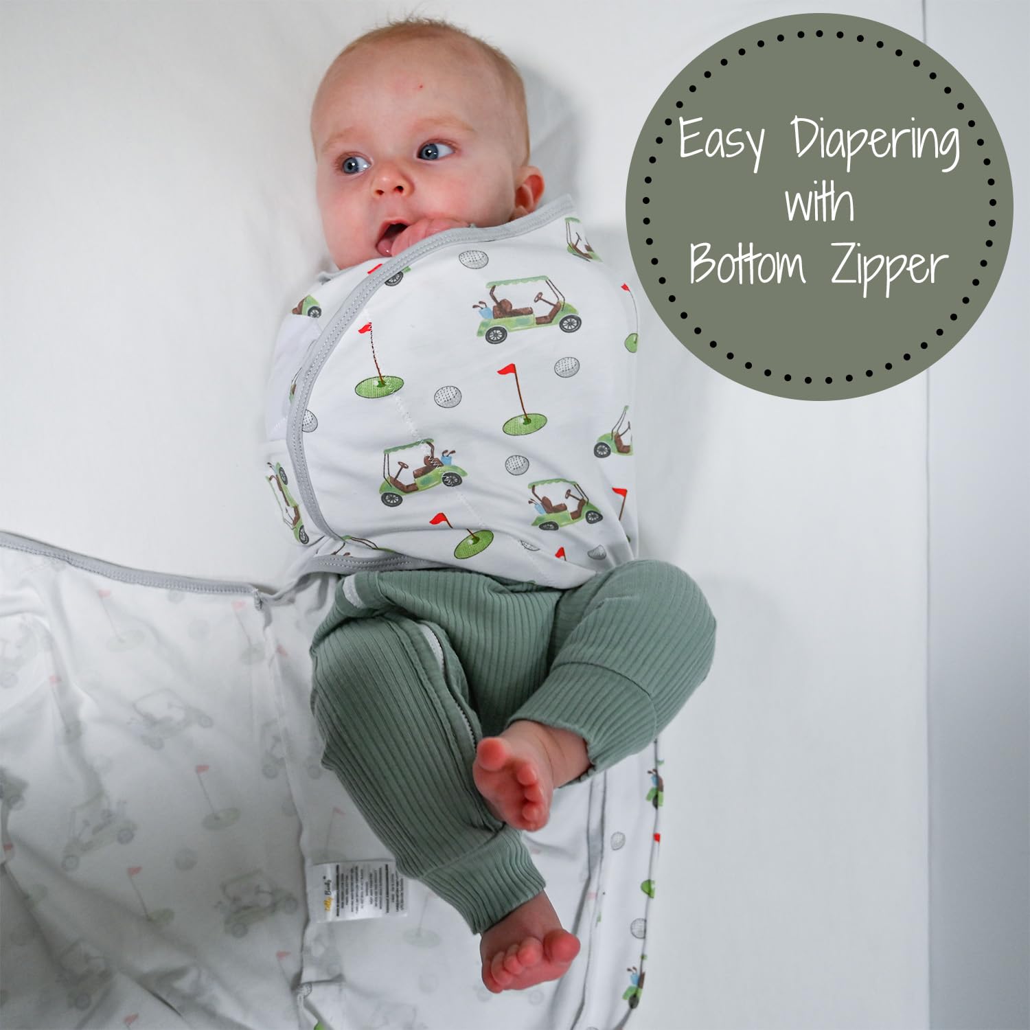 Golf A Round Swaddle Sack