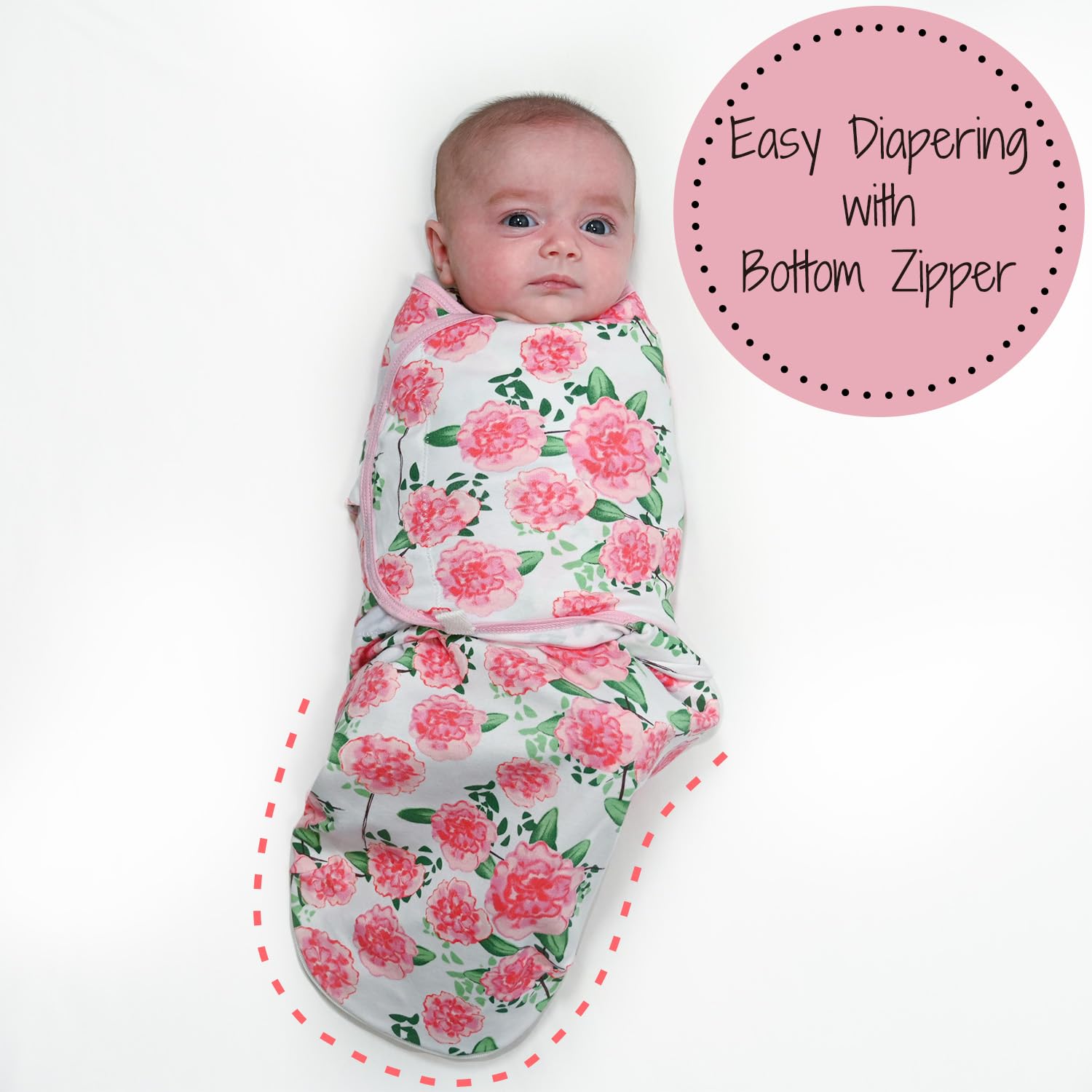 Live Life In Full Bloom Swaddle Sack
