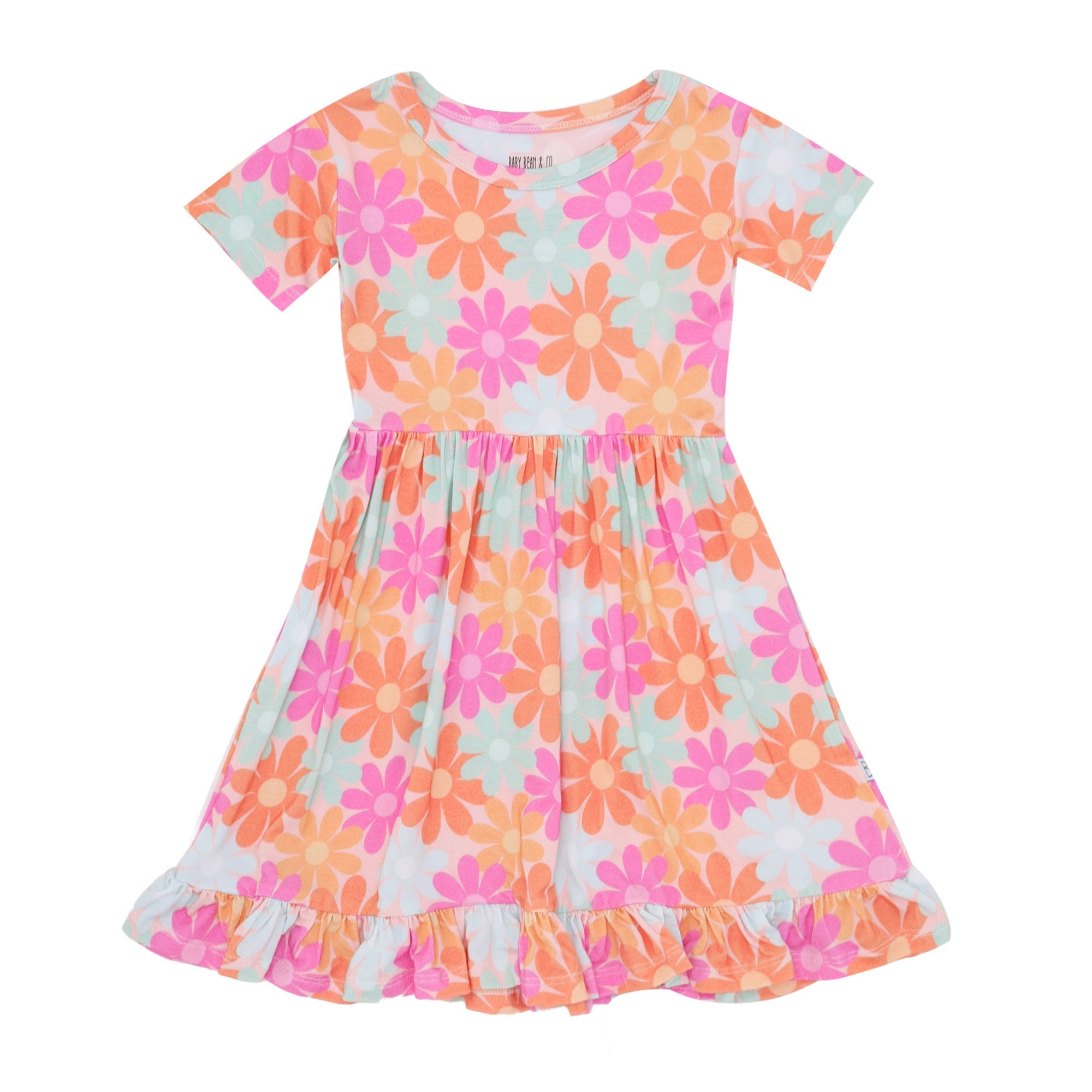 Flower Power Twirl Dress