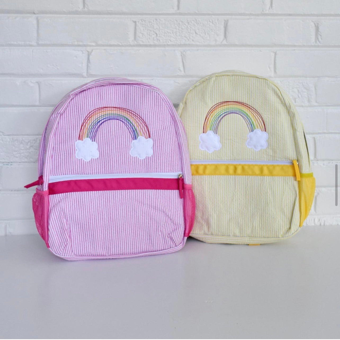 Seersucker Full-size Backpack