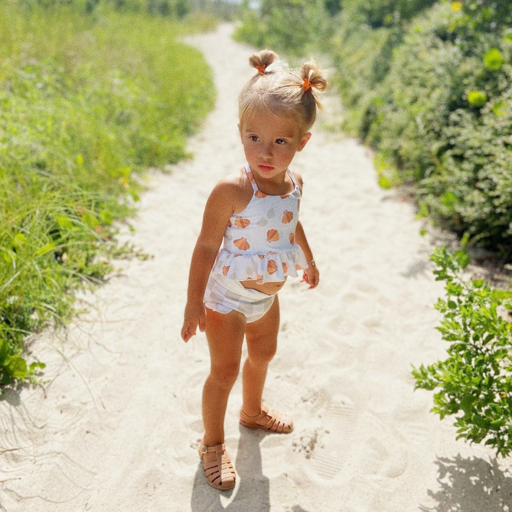 Toddler Jelly Sandals in Clay - Syd