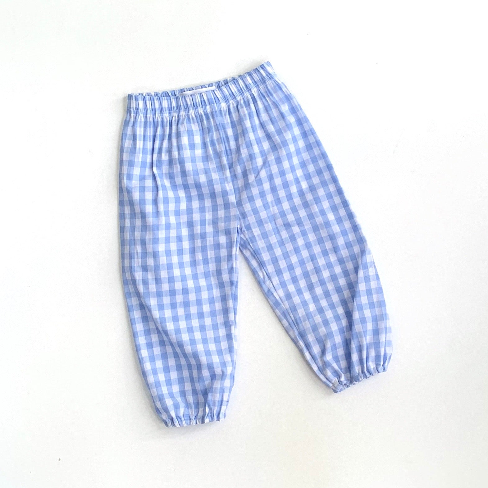 Gingham Bubble Pants