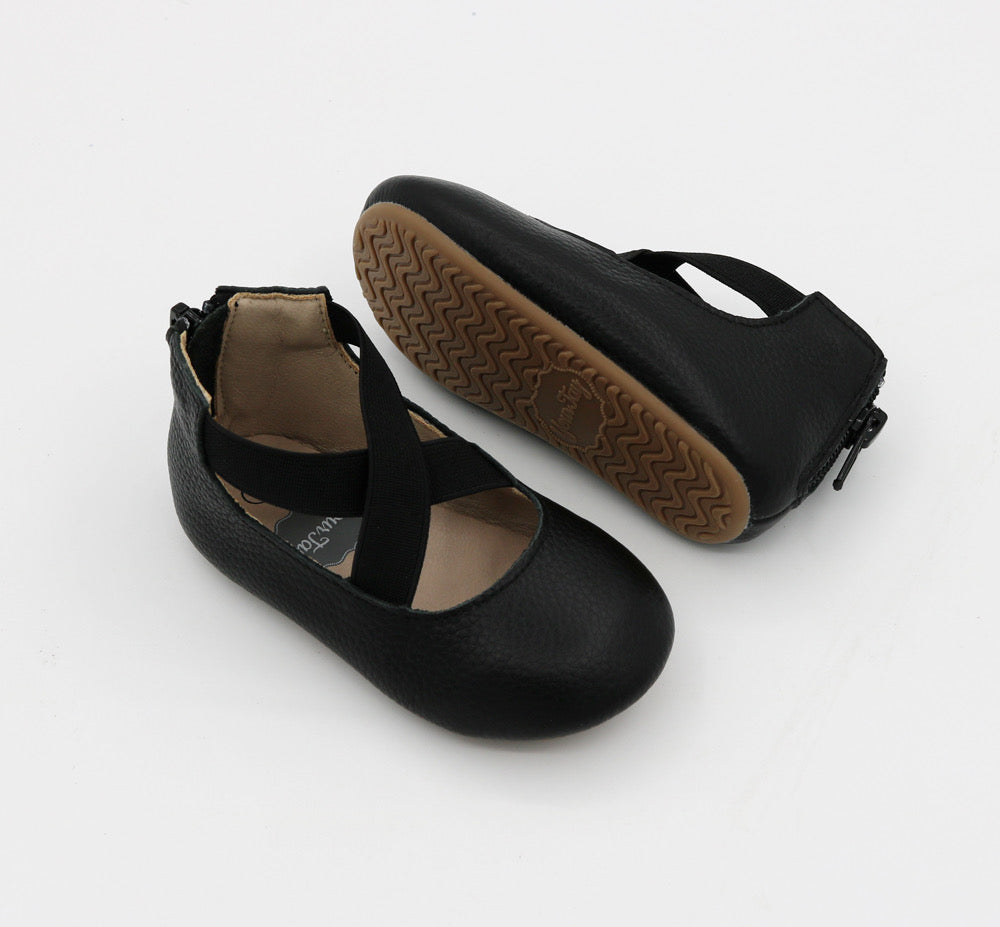 Zipper Ballet Black