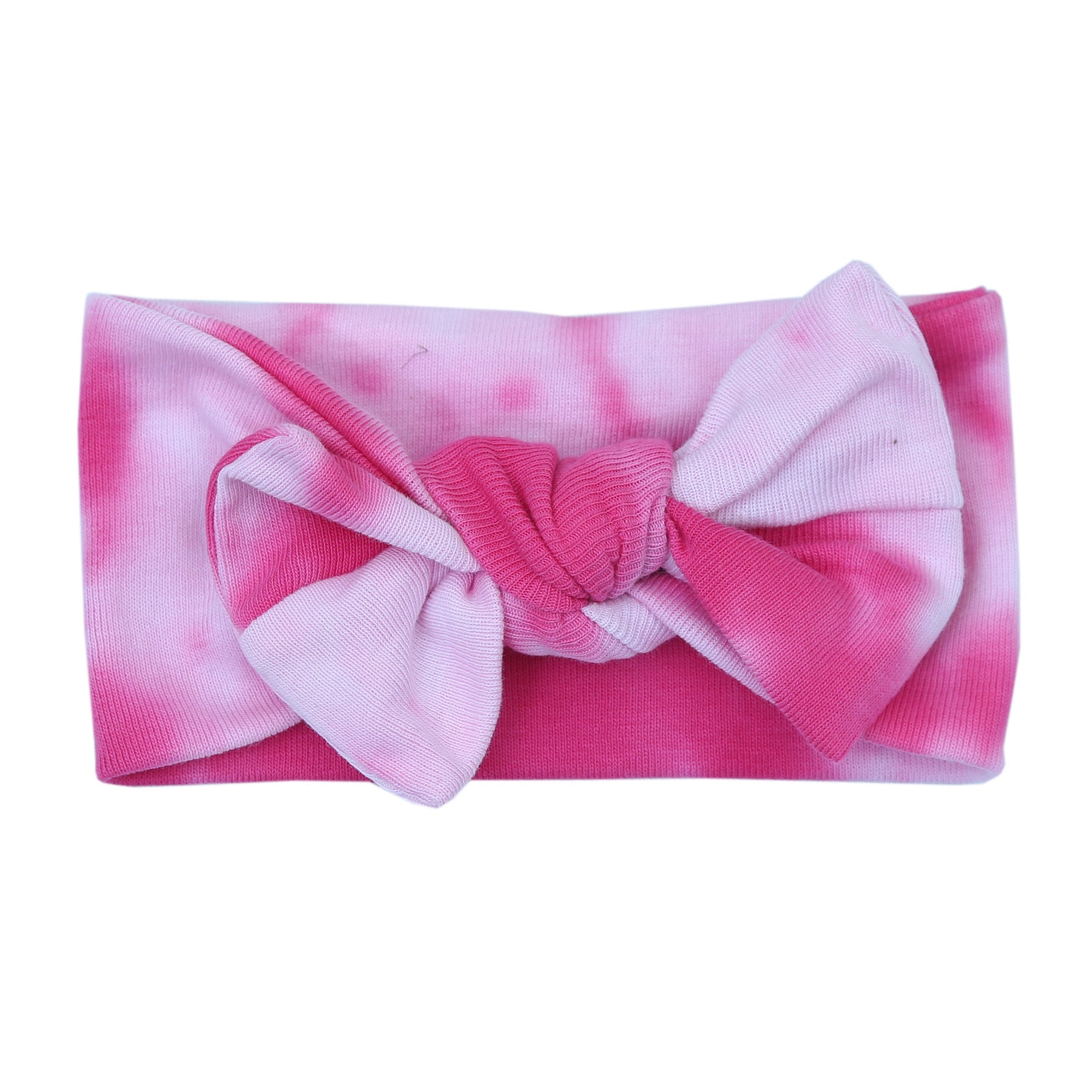 Baby Tie Dye Headband- Roses