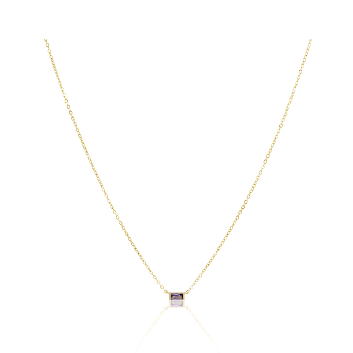 Willow Necklace- Purple