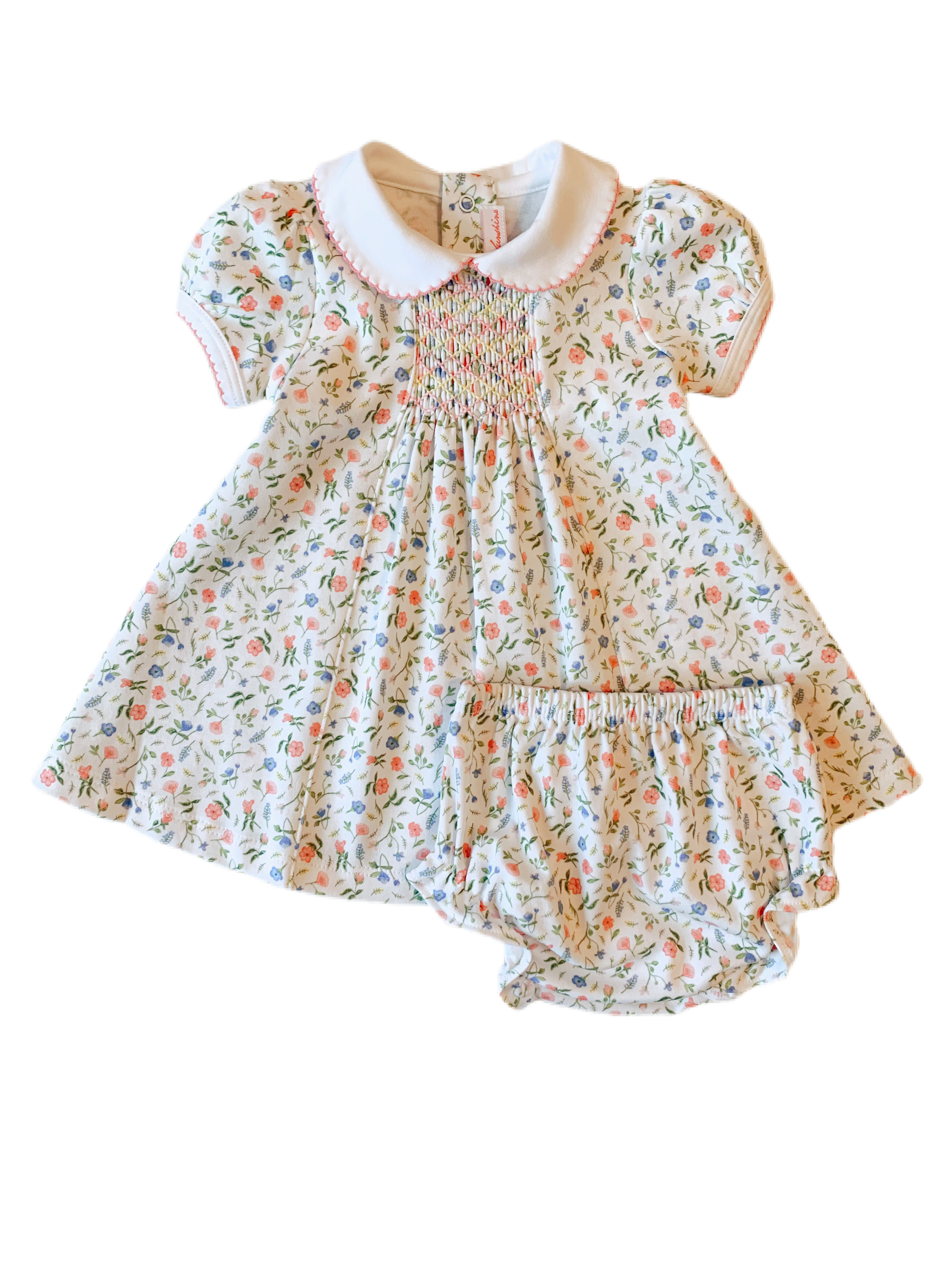 Pink Madison Smocked Dress