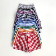 Gingham Shorts