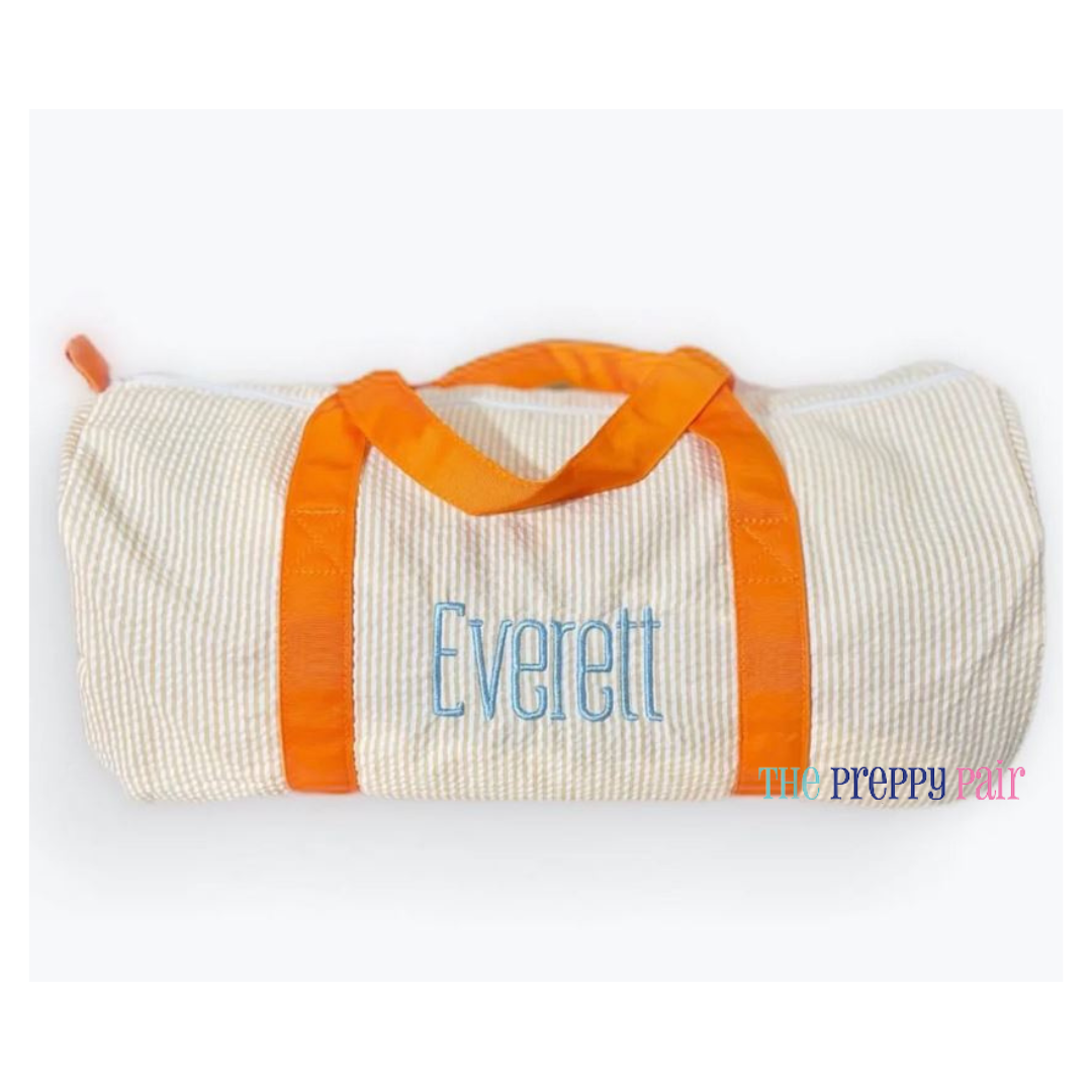 Seersucker Duffels