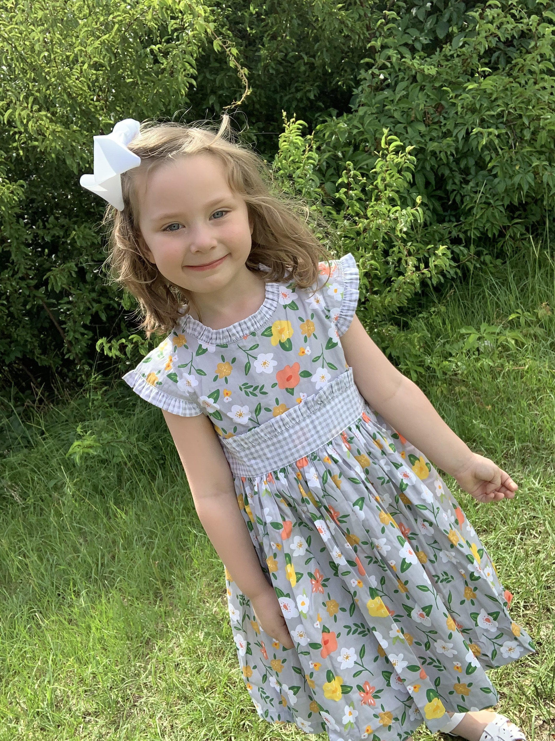 Vintage Gray Ethel Dress