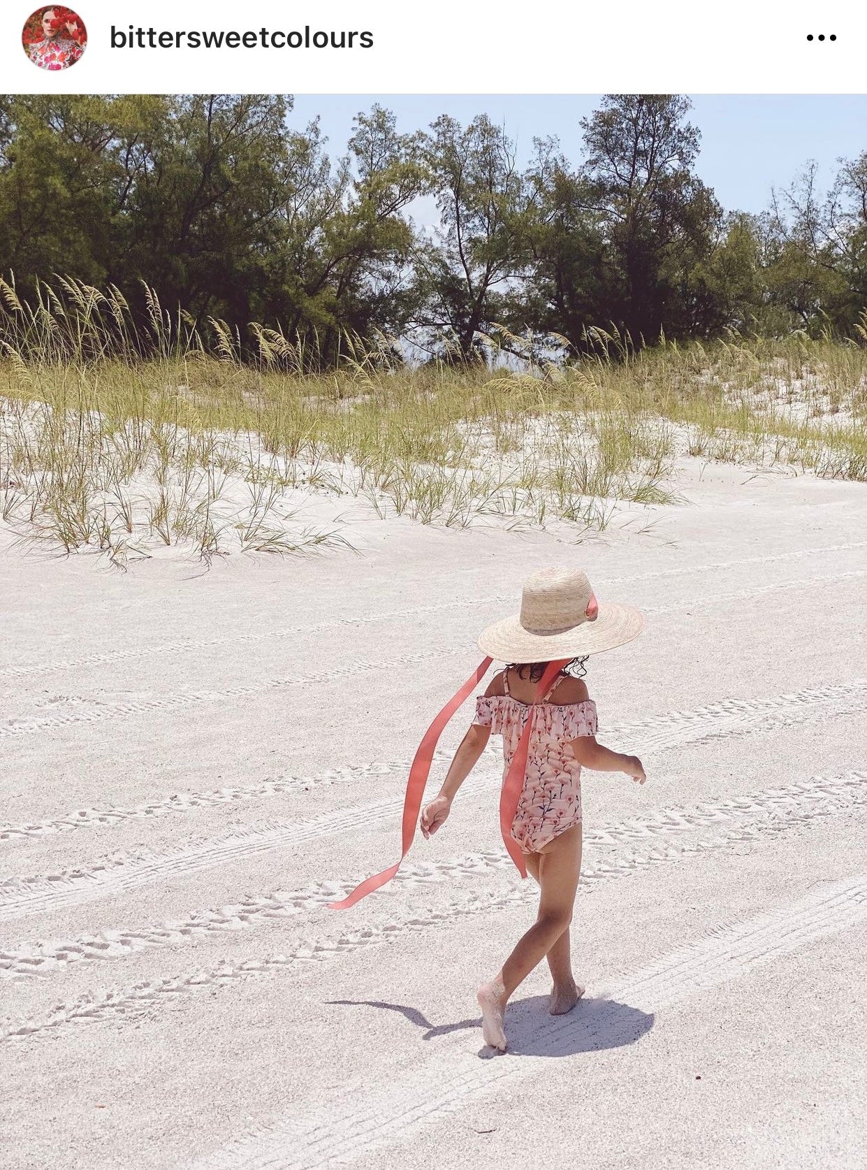 Buttercup Little Girl’s Hat - Peachy Pink Grosgrain
