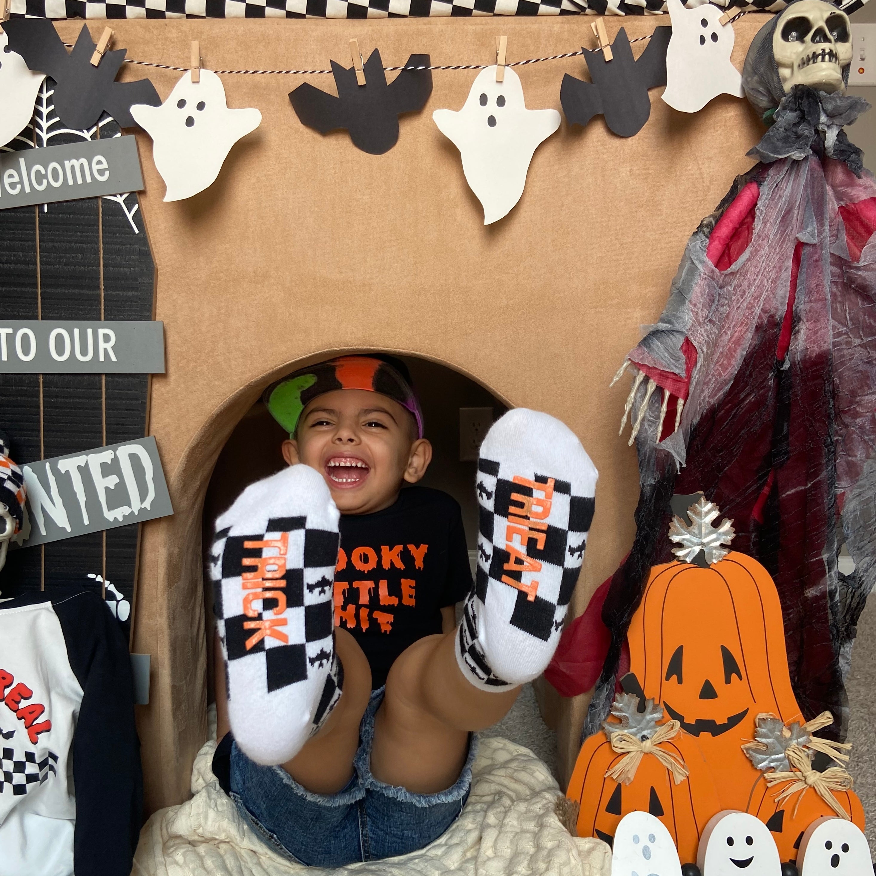 Final Sale Misprinted Batty Sock