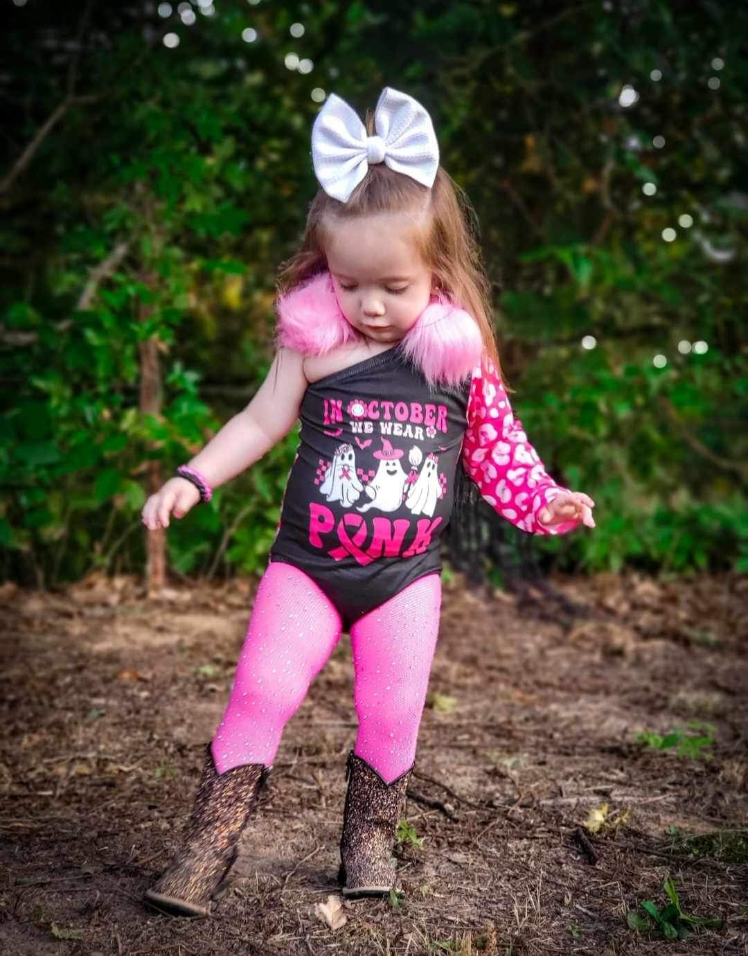 We Wear Pink Fringe Leo