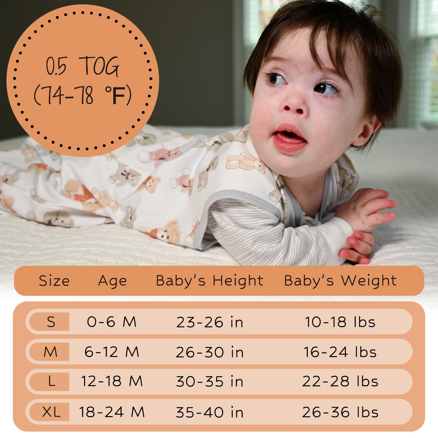 Bear Hugs Sleep Sack