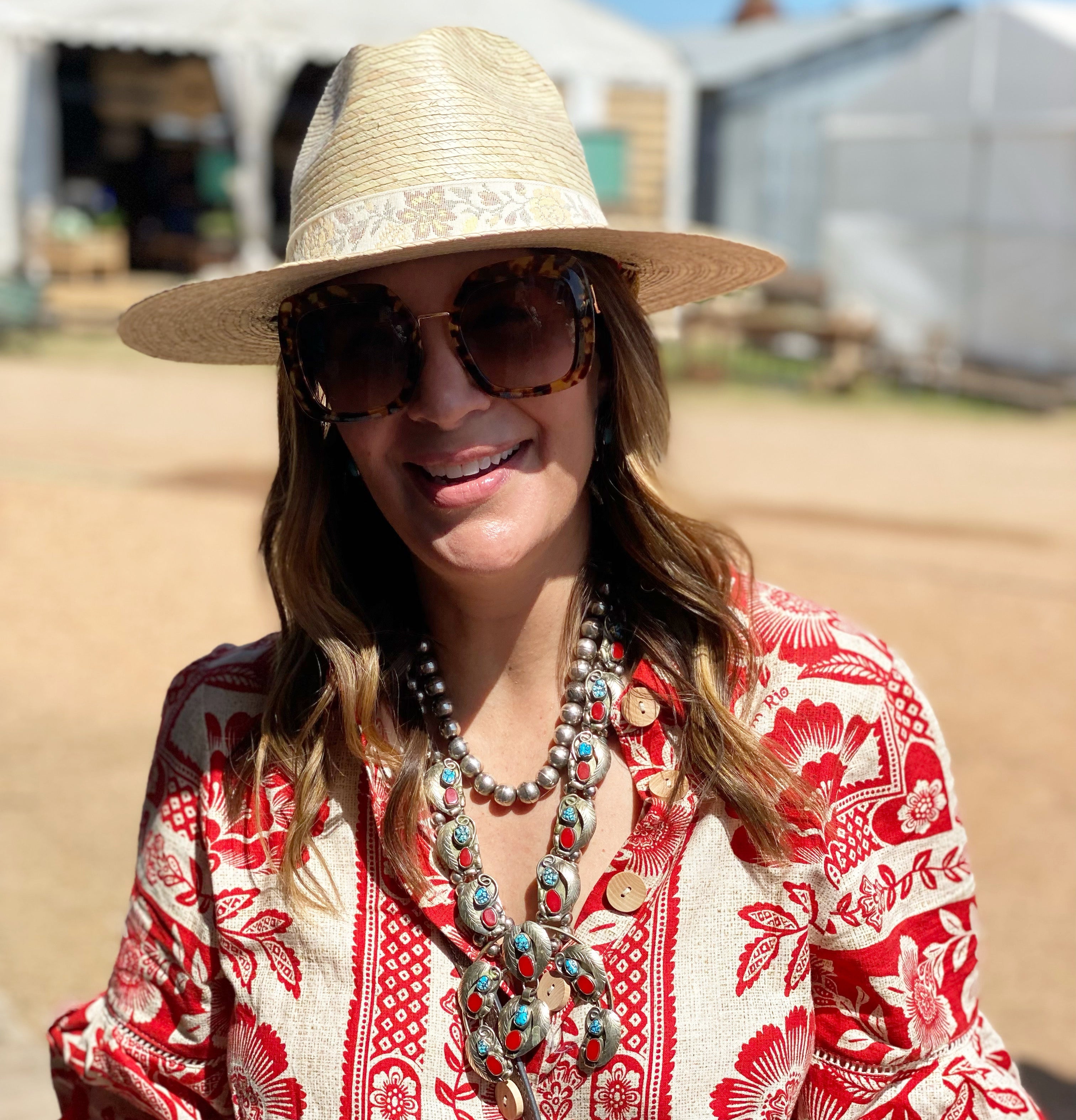 Vintage Sundried Dahlia Tapestry Ribbon - Long