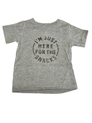 Just Here For The Snacks • Infant/toddler Tee