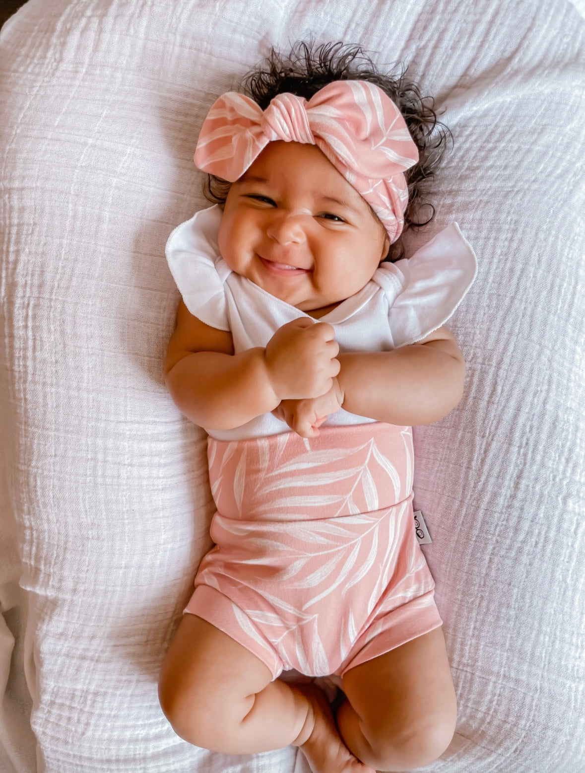 Pink Pampas Leaves Bummies