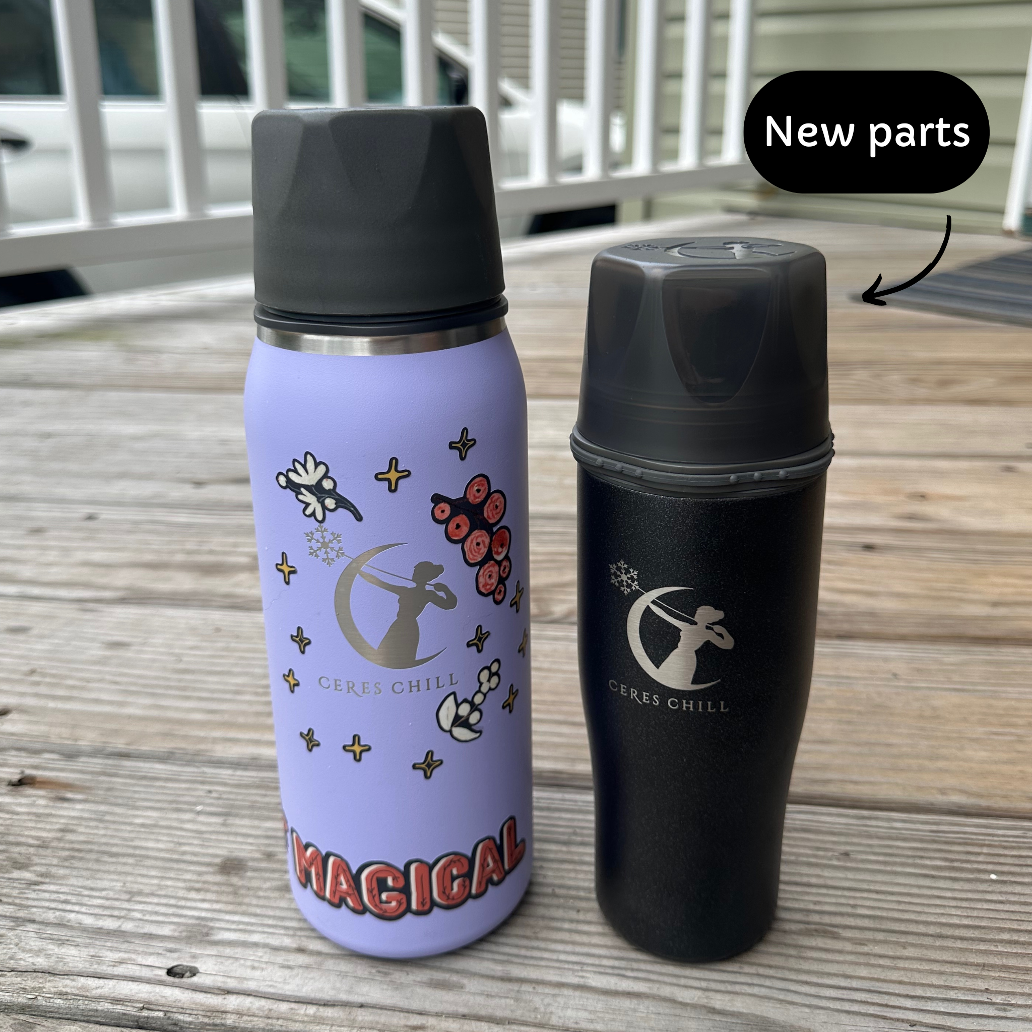 Replacement Breast Pump Bottle And Cap (cap, Cup And Connector)