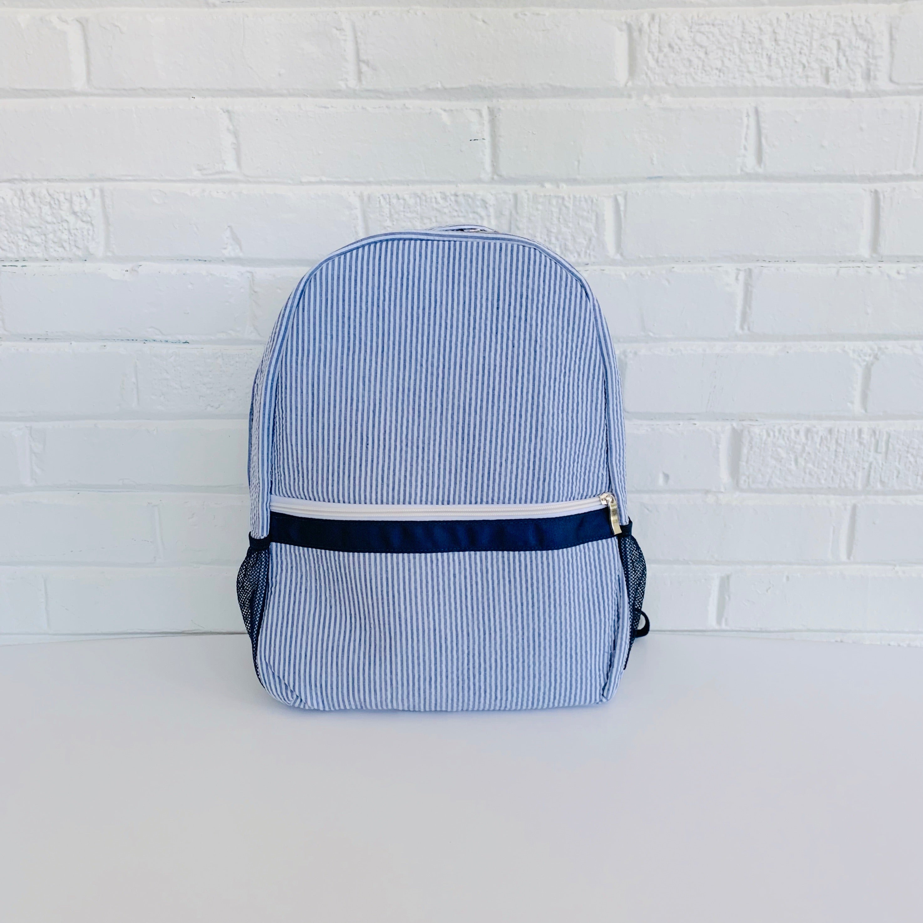Seersucker Full-size Backpack