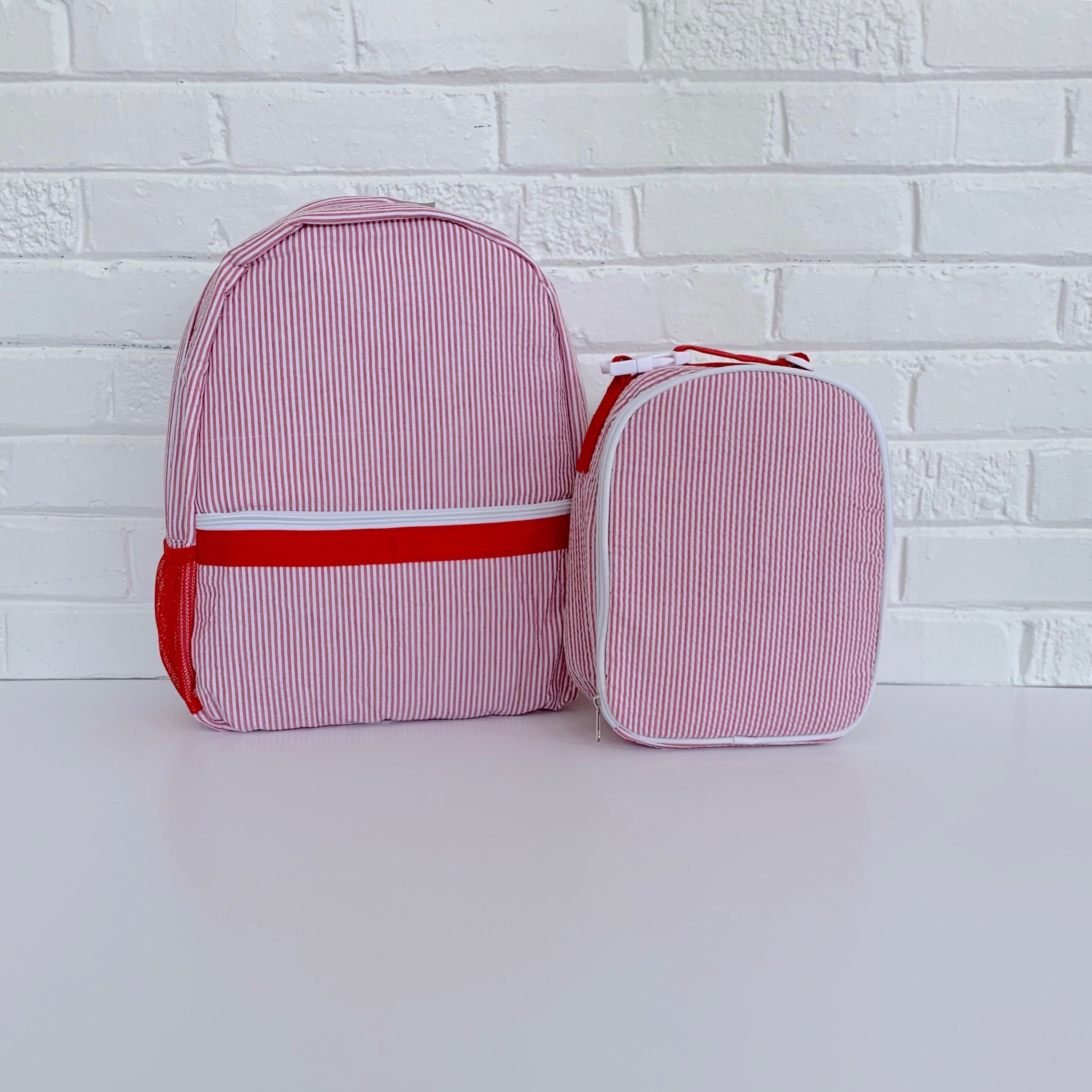 Seersucker Full-size Backpack