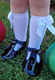 T-straps Black Patent Leather