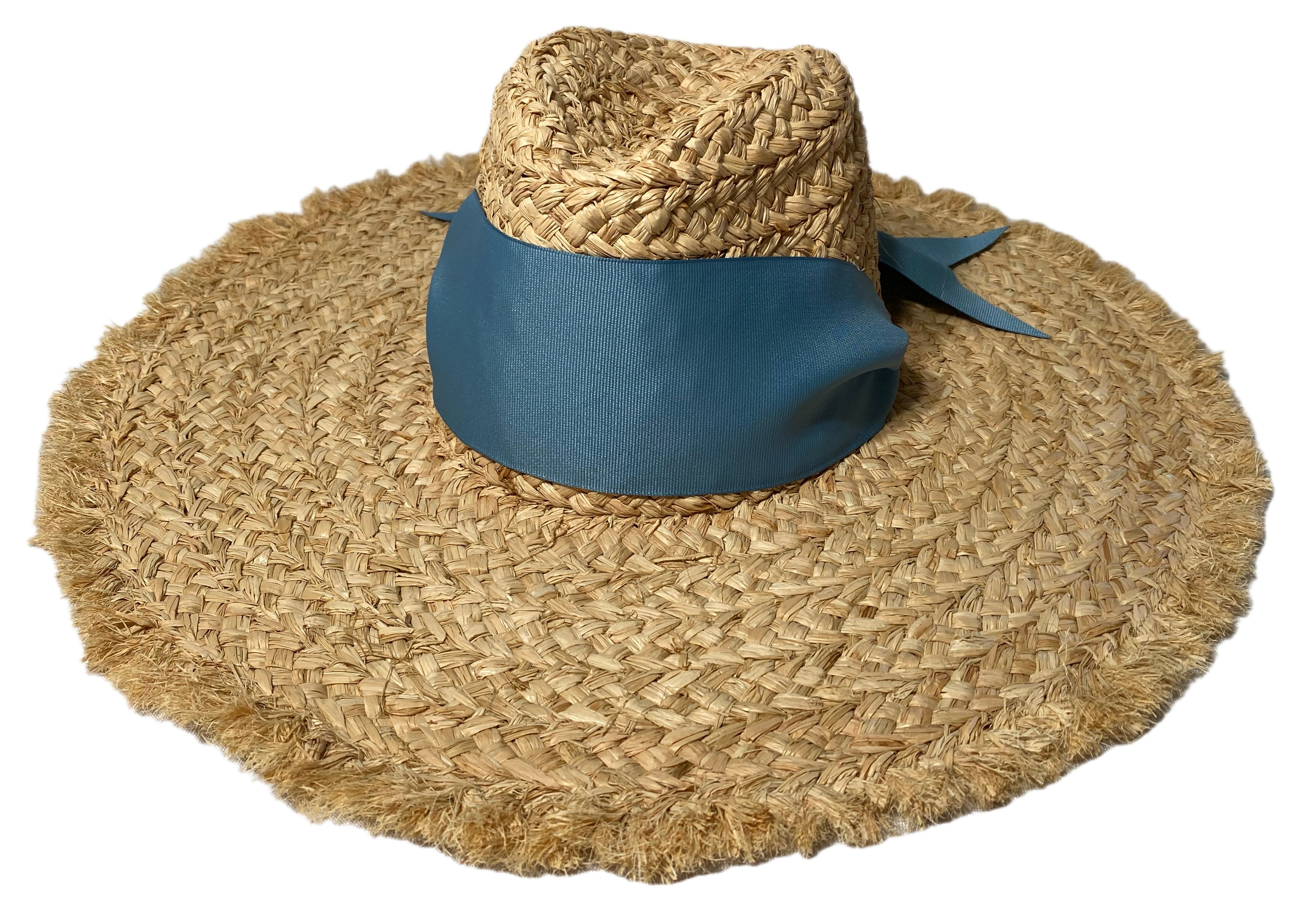 French Blue Grosgrain Ribbon - Wide & Short