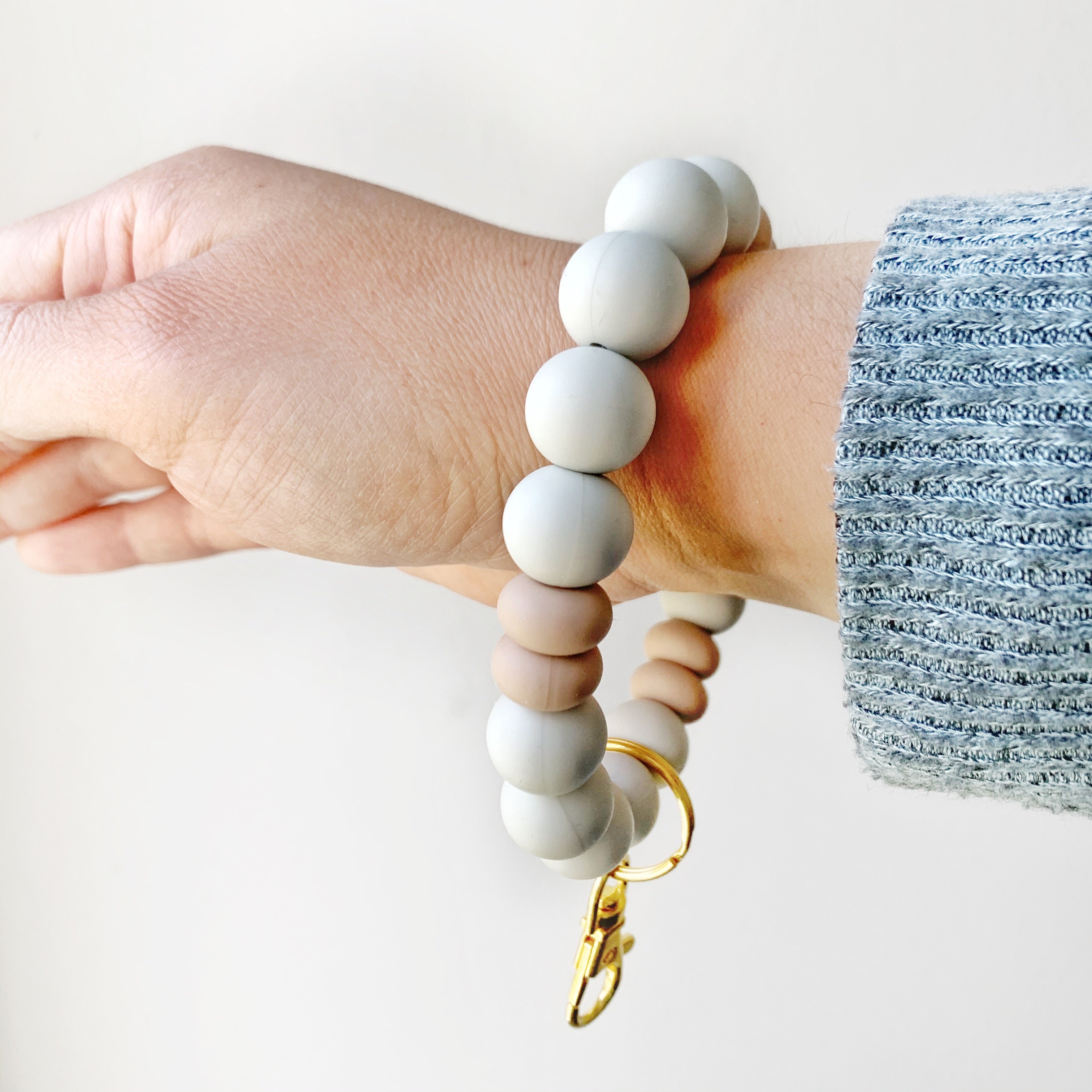 Silicone Wristlet Keychain: Practical And Stylish Key Holder