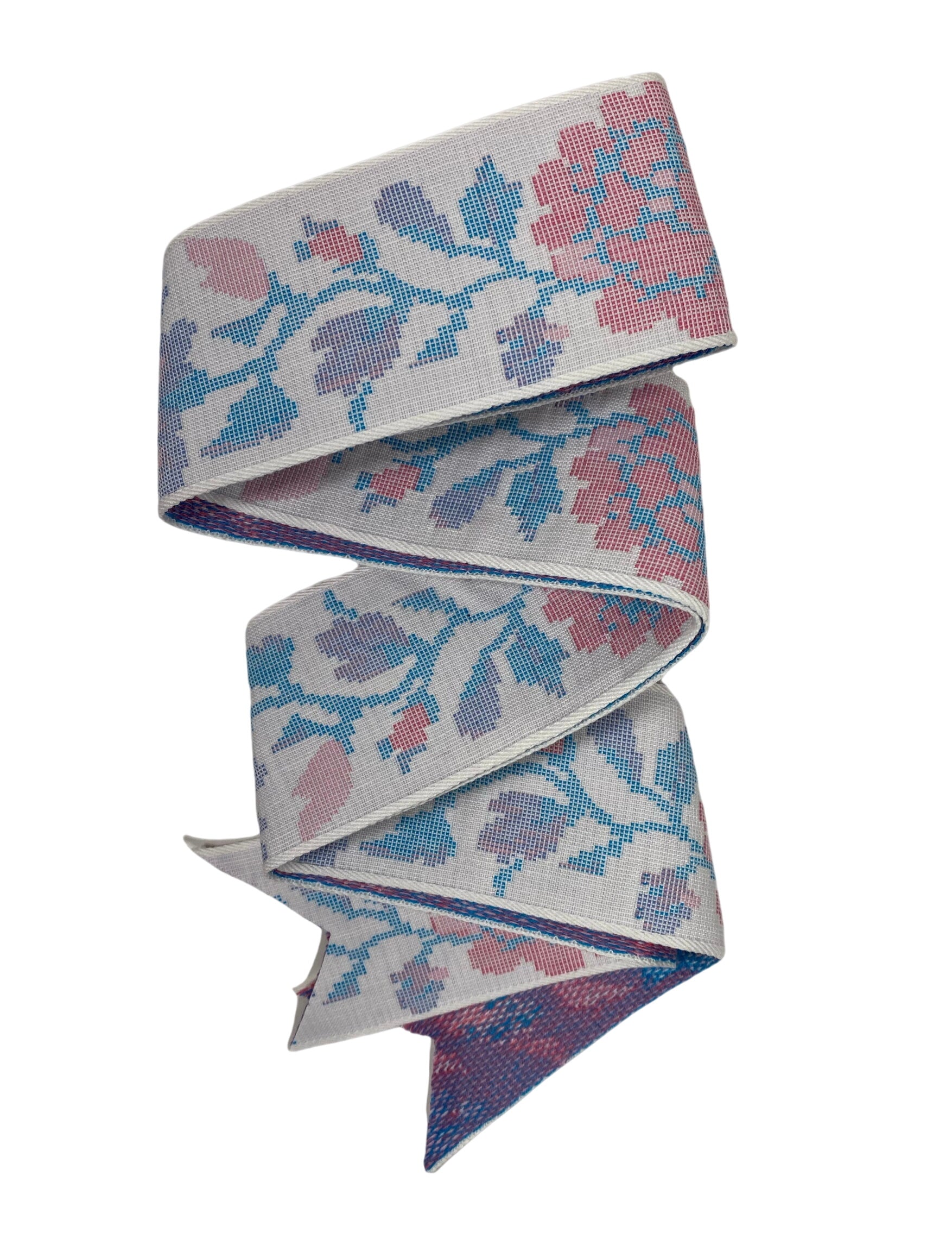 Vintage Pastel Floral Ribbon - Short