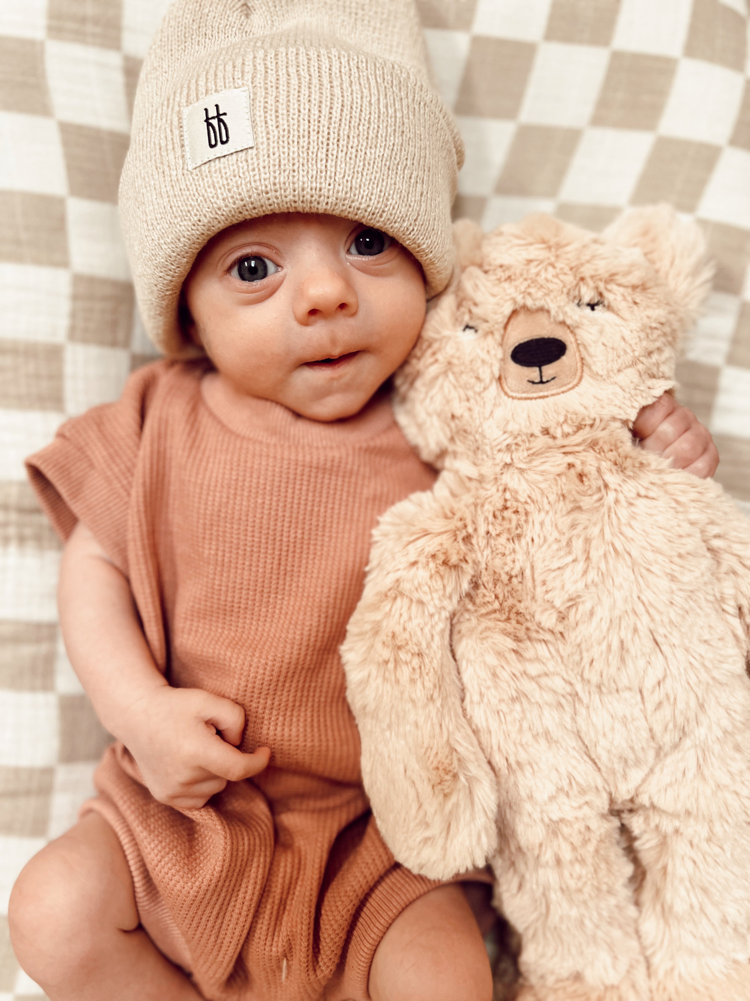 Ff Knit Beanie | Oatmeal