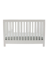 Seafoam Ribbed Crib Sheet (Ships June 8)