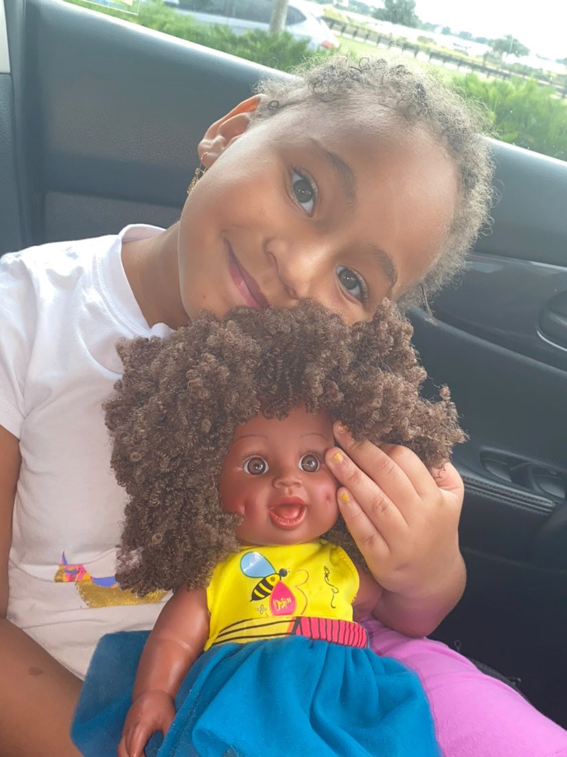 Lovey Coiley Baby Bee Doll