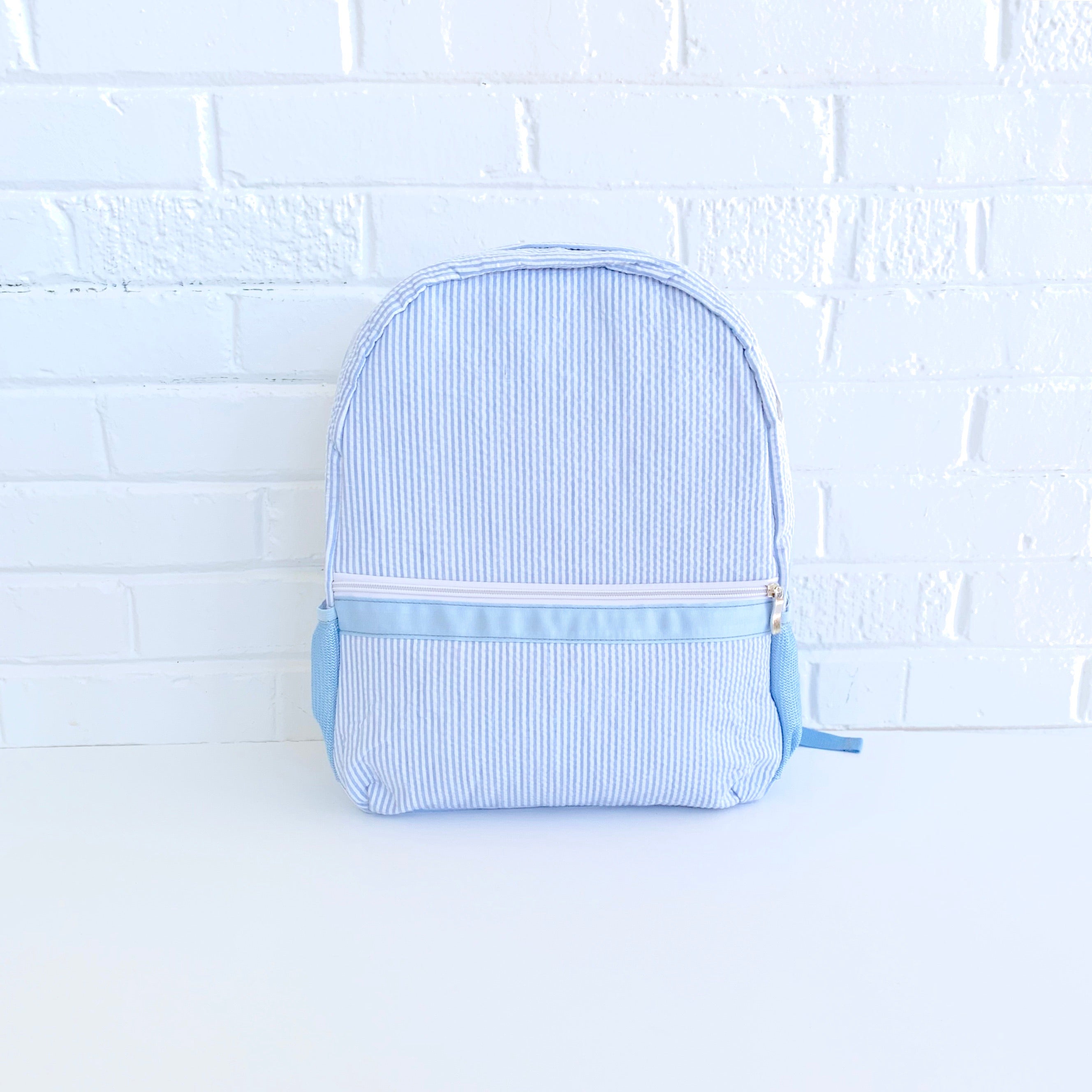 Seersucker Full-size Backpack