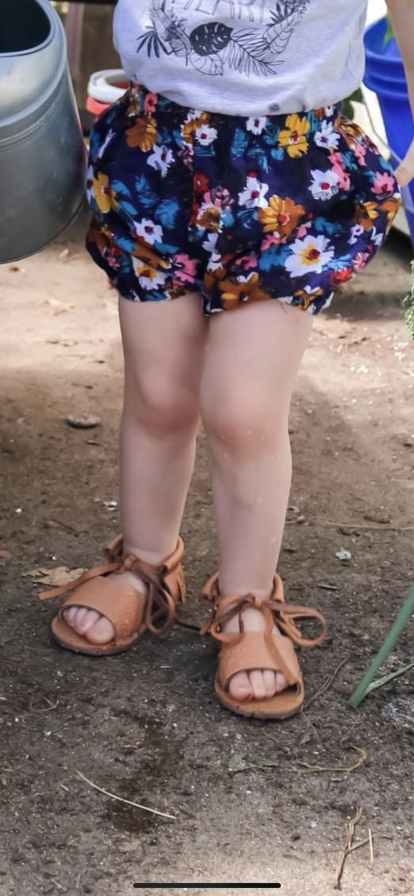 Krissy Fringe Sandals - Honey (brown)