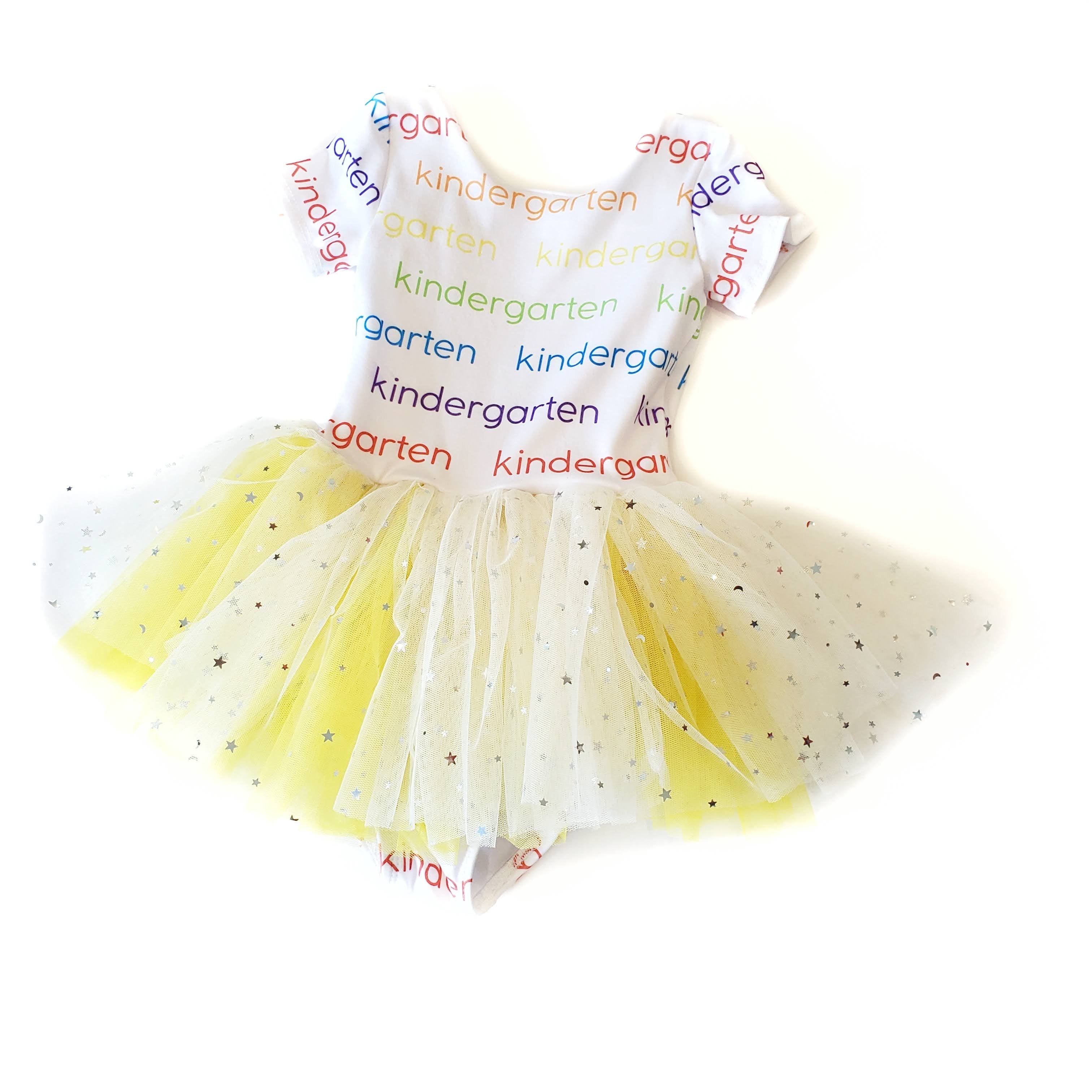 Stars Tutude - Personalized Tutude - Color Text