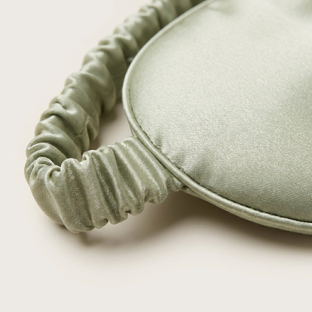 100%  Mulberry Silk Sleep Mask For Adults - Blackout Eye Mask