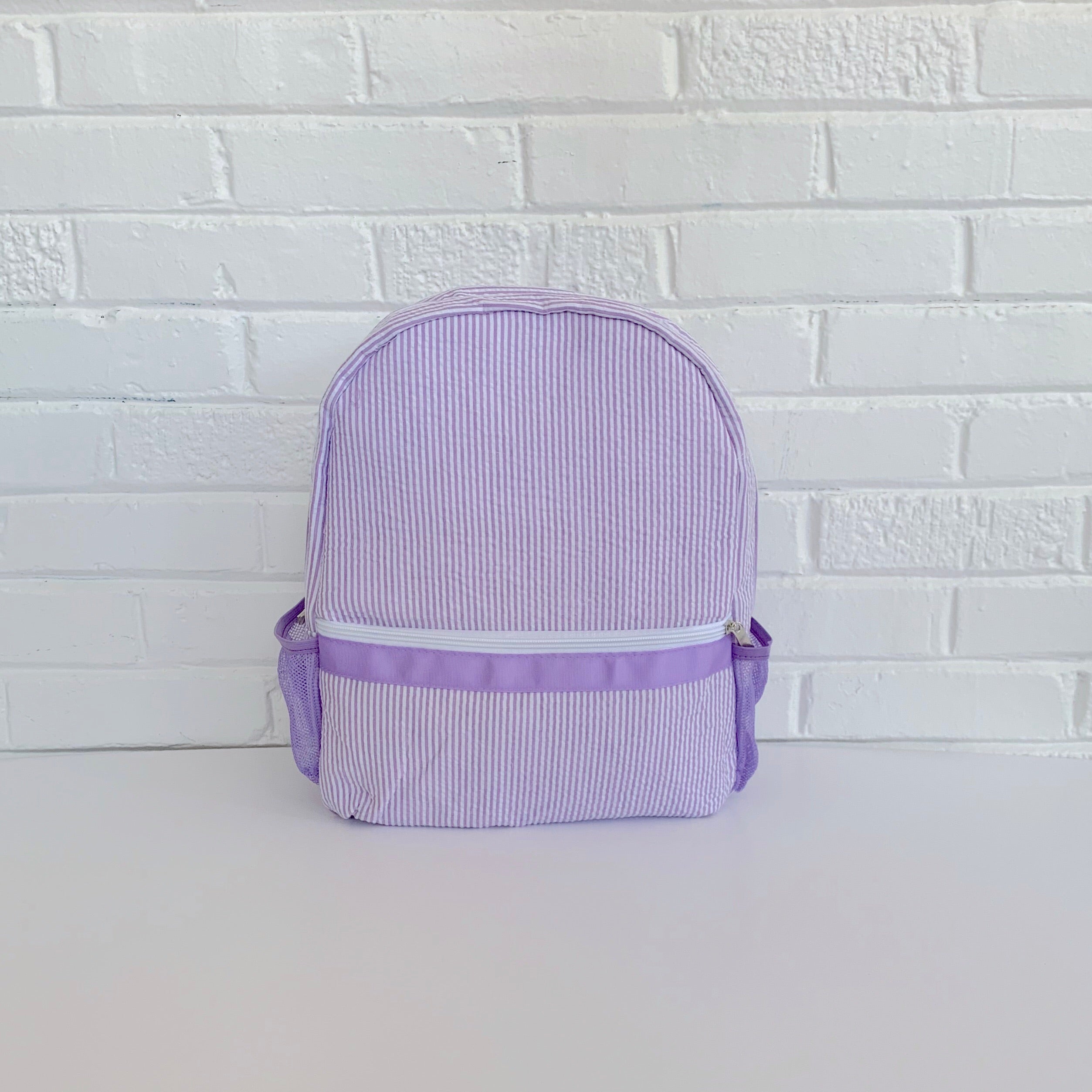 Seersucker Toddler Size Backpack