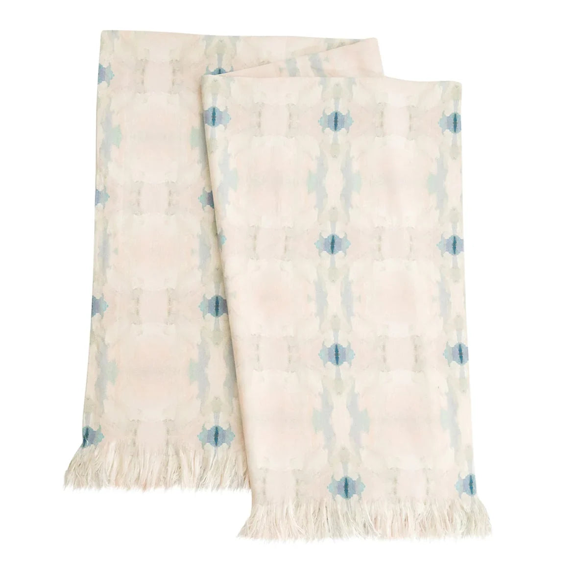 Laura Park Coral Bay Pale Blue Throw Blanket