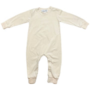 Threaded Cotton Boy Long Sleeve Romper 100% Cotton