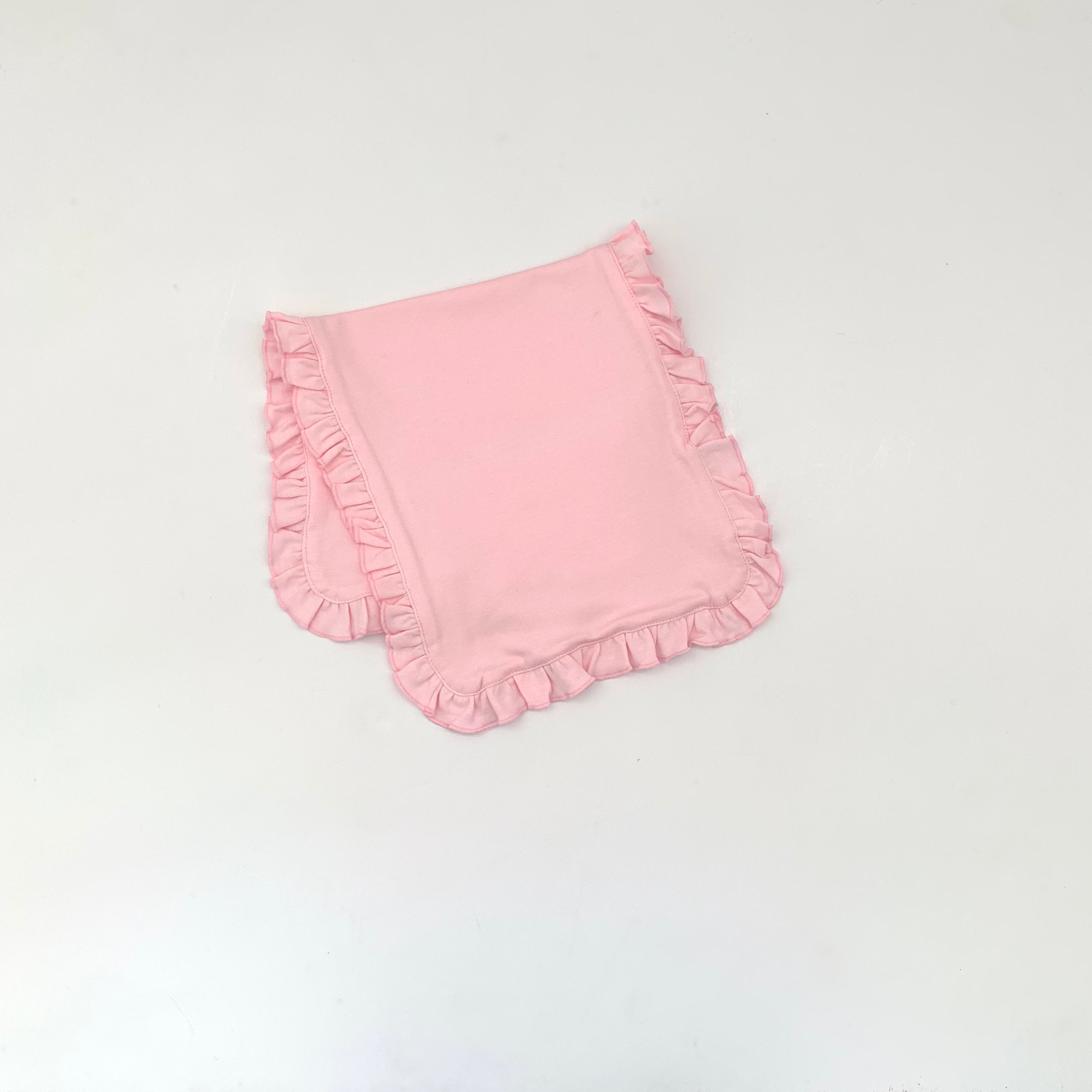 Ruffle Burp Cloth