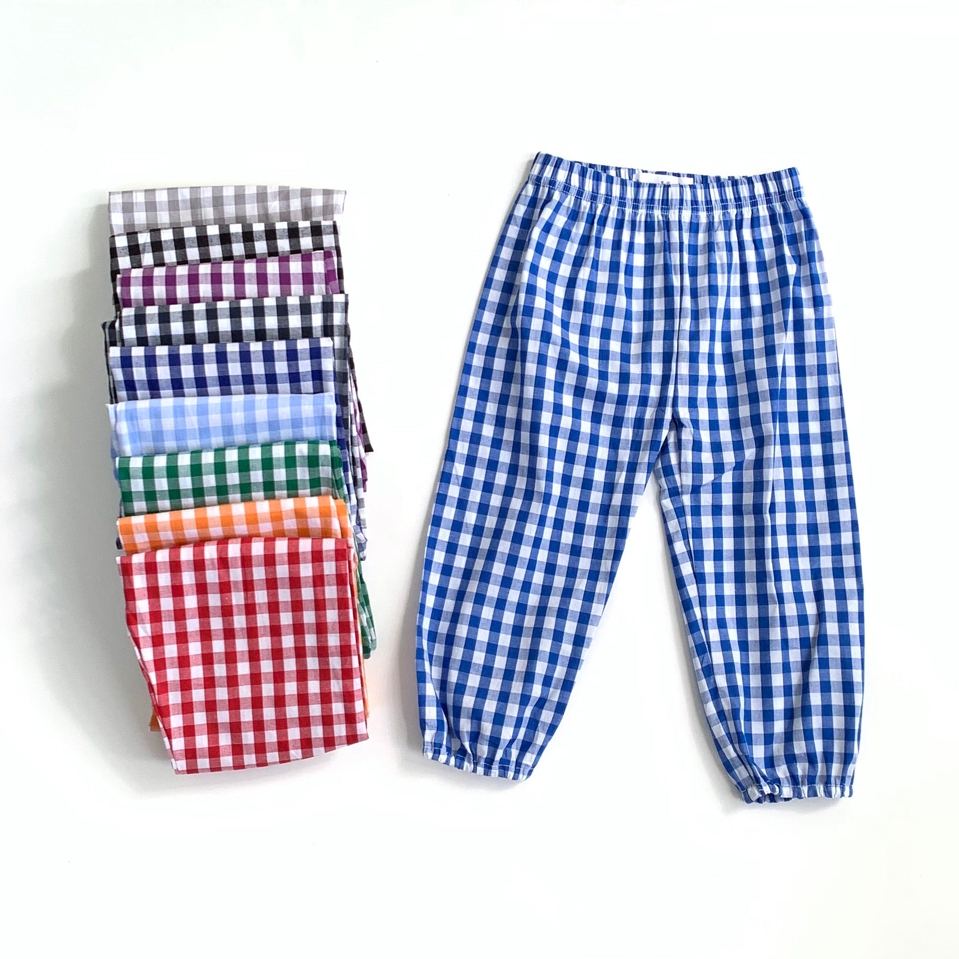 Gingham Bubble Pants