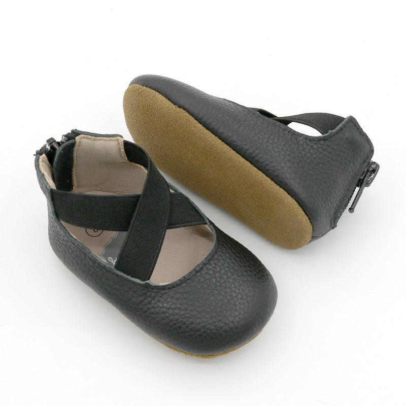 Zipper Ballet Black