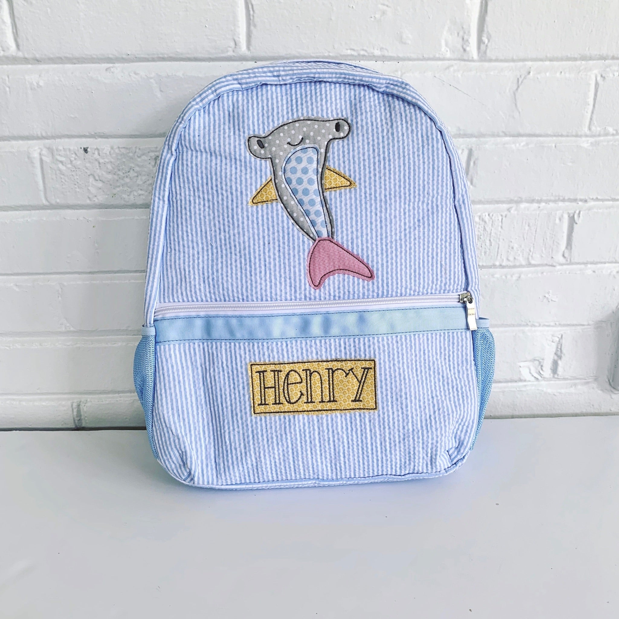 Seersucker Full-size Backpack