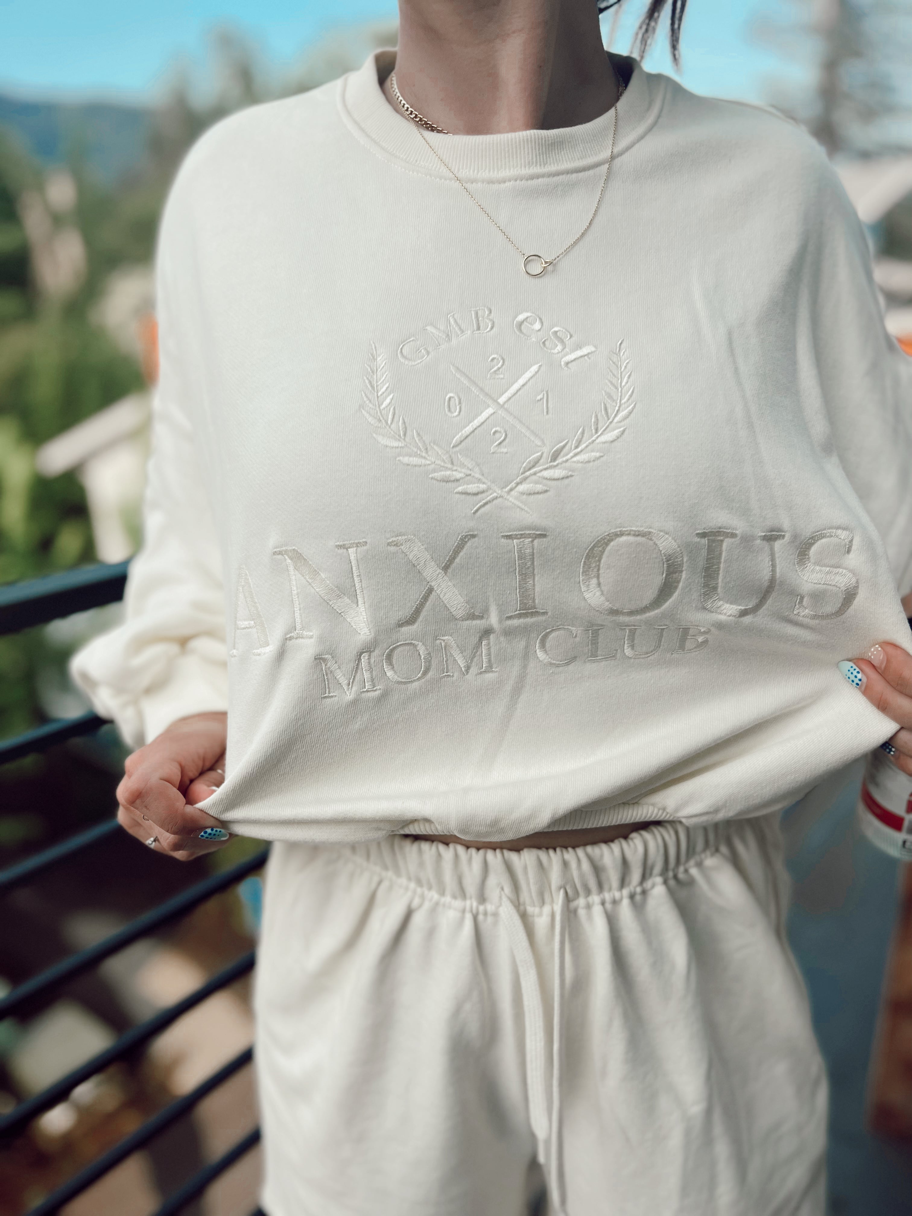 Anxious Mom Club Sweat Set - 3 Colors
