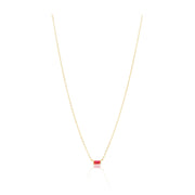 Willow Necklace-red