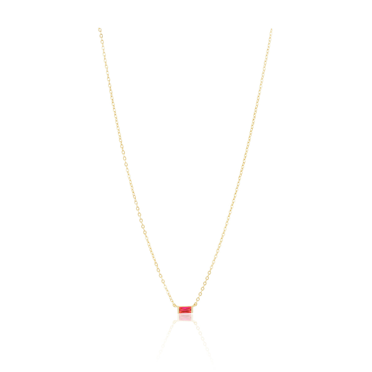 Willow Necklace-red