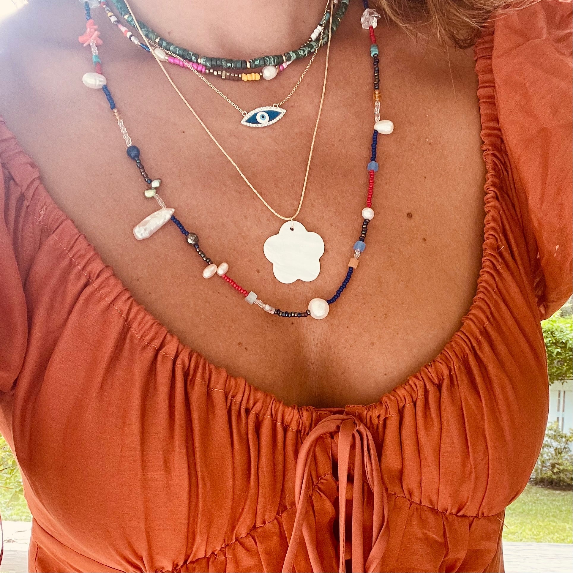 Matcha Emperor Stone Choker