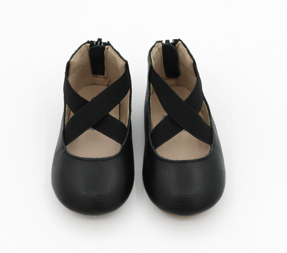 Zipper Ballet Black